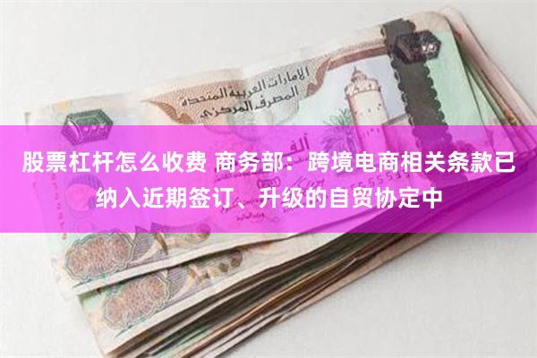 股票杠杆怎么收费 商务部：跨境电商相关条款已纳入近期签订、升级的自贸协定中