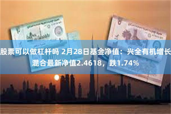 股票可以做杠杆吗 2月28日基金净值：兴全有机增长混合最新净值2.4618，跌1.74%